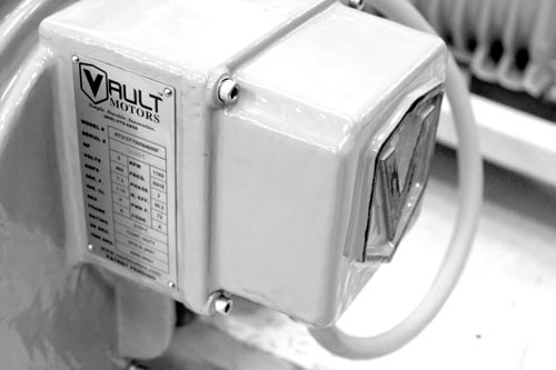 Vault Motor - Electrical Motor Specs Run-out/Descale